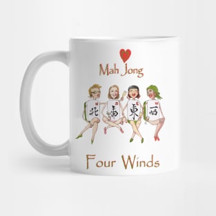 Mah Jong Four Winds Mug